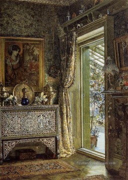 Salon Holland Park romantique Sir Lawrence Alma Tadema Peinture à l'huile